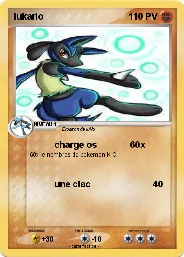 Pokemon lukario