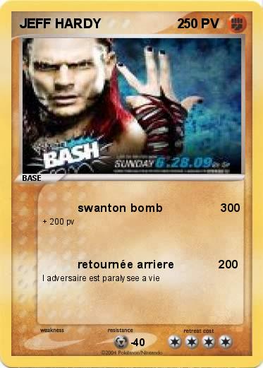 Pokemon JEFF HARDY                     2 