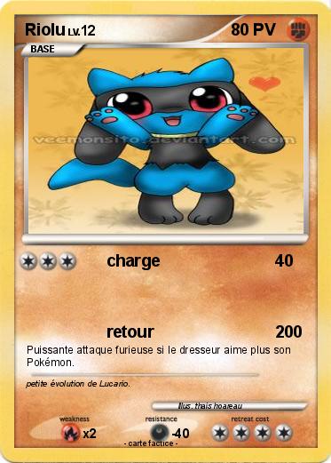 Pokemon Riolu