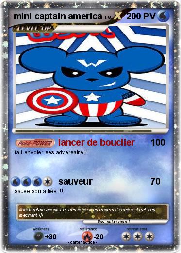 Pokemon mini captain america