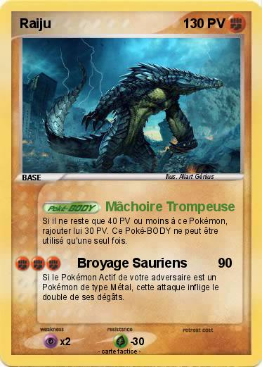 Pokemon Raiju