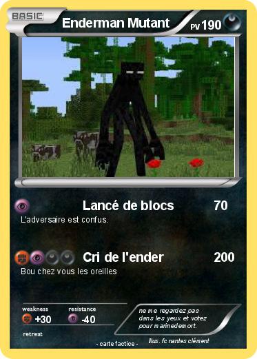 Pokemon Enderman Mutant