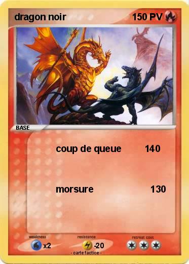 Pokemon dragon noir