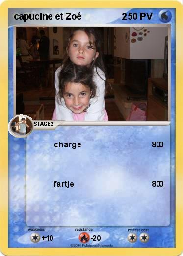 Pokemon capucine et Zoé                2