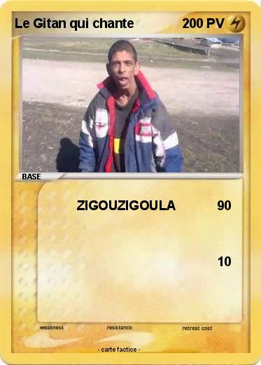 Pokemon Le Gitan qui chante