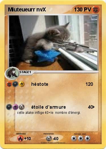 Pokemon Miuteueurr nvX