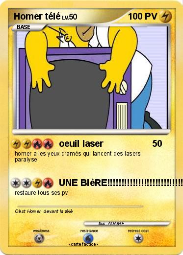 Pokemon Homer télé