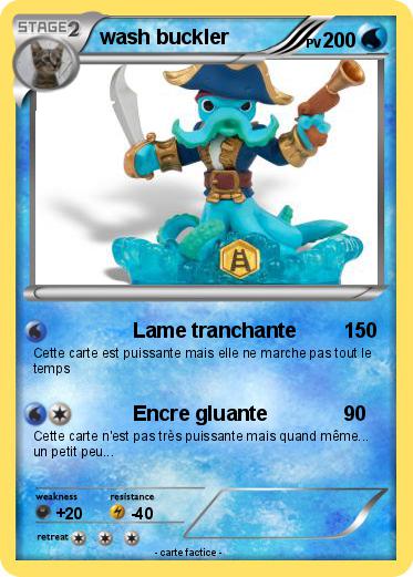 Pokemon wash buckler
