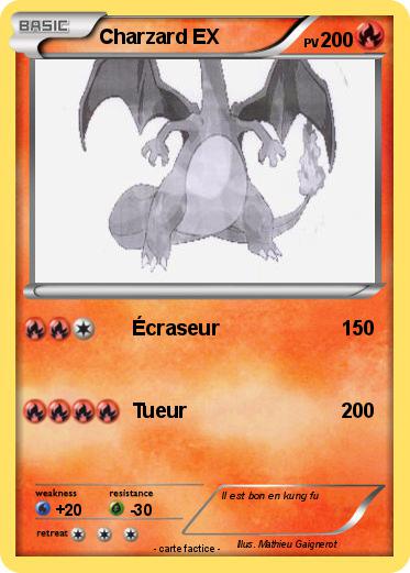 Pokemon Charzard EX