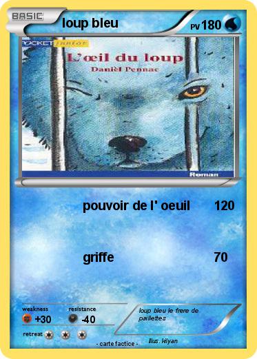 Pokemon loup bleu