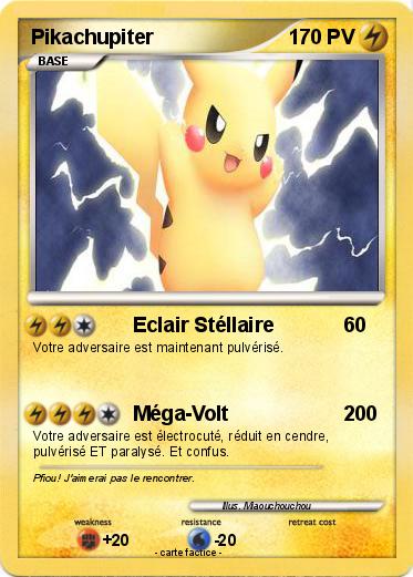 Pokemon Pikachupiter