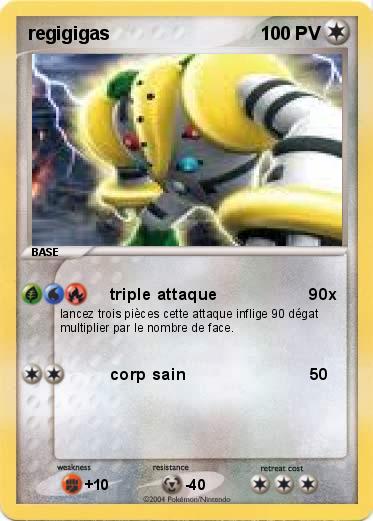 Pokemon regigigas