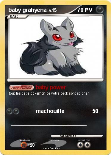 Pokemon baby grahyena