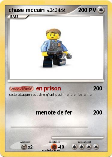 Pokemon chase mccain