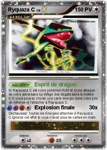 Pokemon Ryquaza C