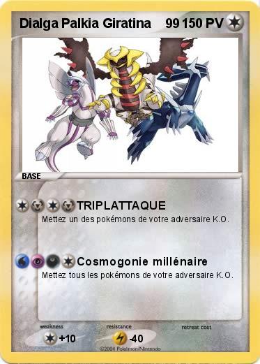 Pokemon Dialga Palkia Giratina    99