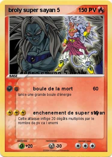Pokemon broly super sayan 5