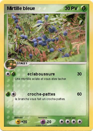 Pokemon Mirtille bleue