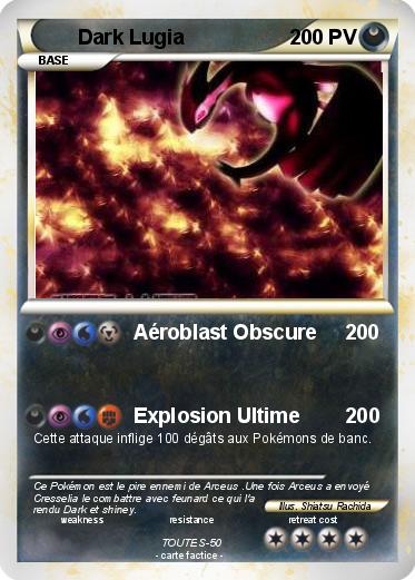 Pokemon Dark Lugia