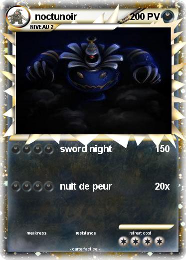 Pokemon noctunoir