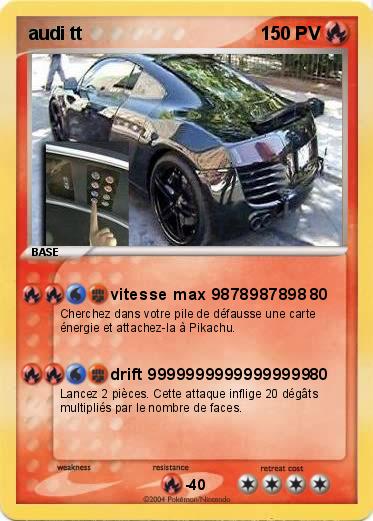 Pokemon audi tt