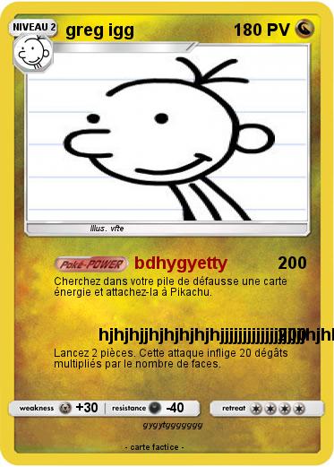 Pokemon greg igg