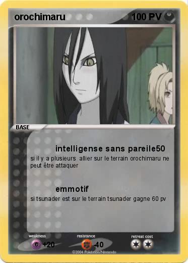 Pokemon orochimaru