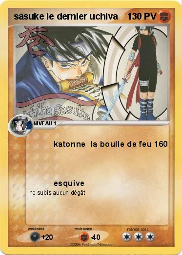 Pokemon sasuke le dernier uchiva 