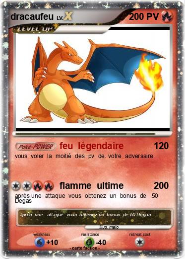 Pokemon dracaufeu