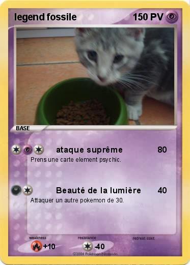 Pokemon legend fossile