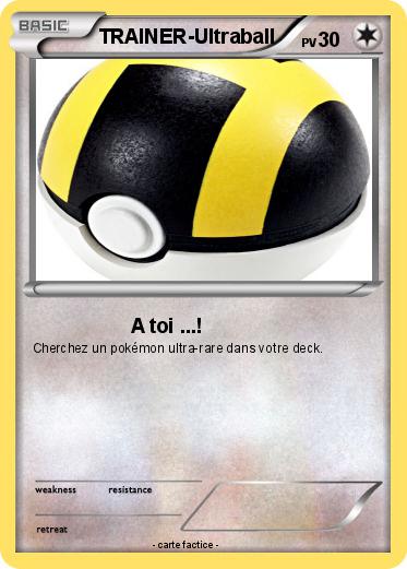 Pokemon TRAINER-Ultraball
