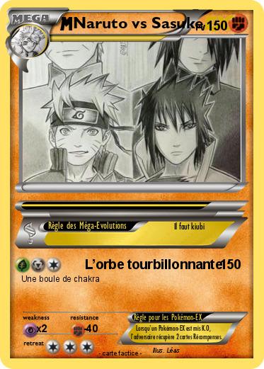 Pokemon Naruto vs Sasuke