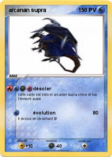 Pokemon arcanan supra
