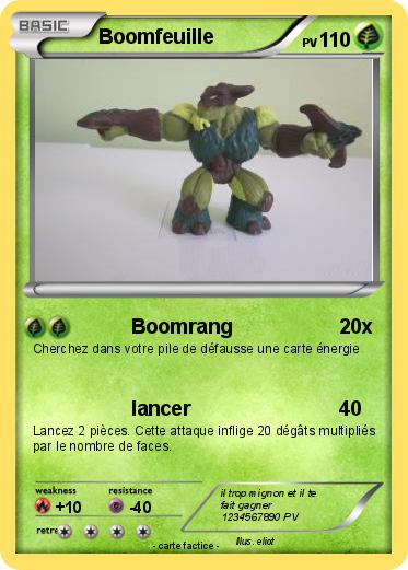 Pokemon Boomfeuille