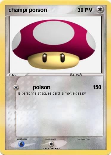 Pokemon champi poison