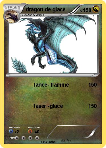 Pokemon dragon de glace
