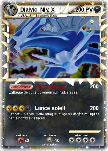 Pokemon Dialvic  Niv. X