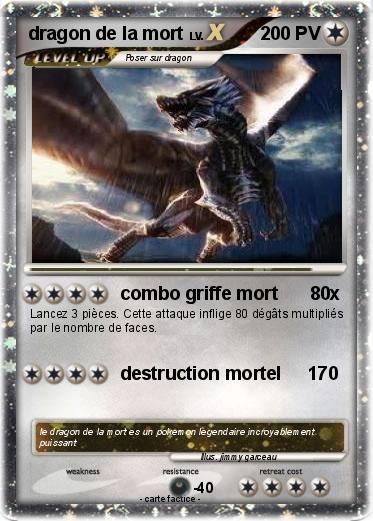 Pokemon dragon de la mort