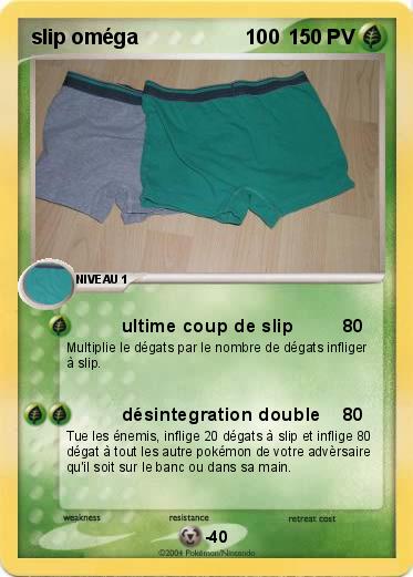 Pokemon slip oméga                   100