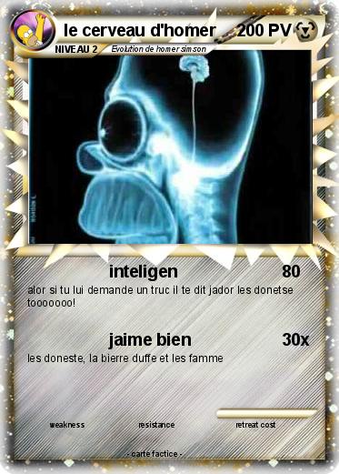 Pokemon le cerveau d'homer