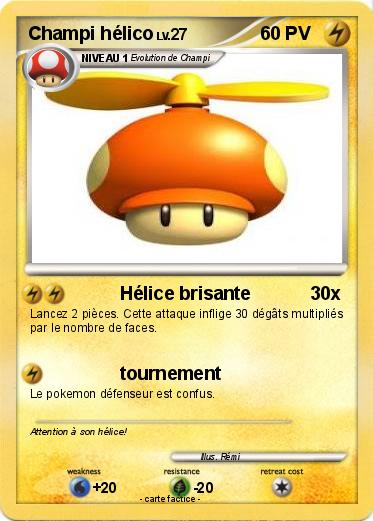 Pokemon Champi hélico