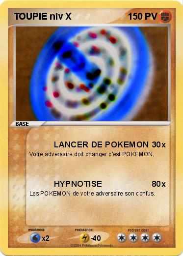 Pokemon TOUPIE niv X