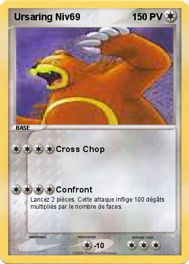 Pokemon Ursaring Niv69
