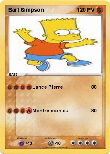 Pokemon Bart Simpson