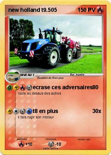 Pokemon new holland t9.505