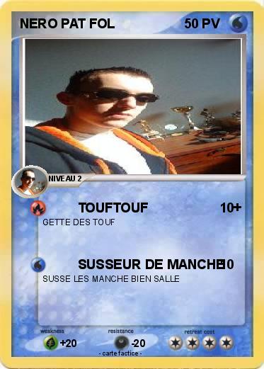 Pokemon NERO PAT FOL