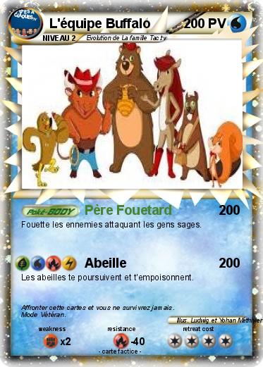 Pokemon L'équipe Buffalo
