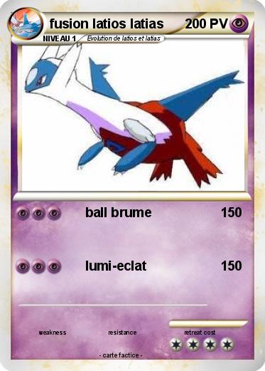 Pokemon fusion latios latias