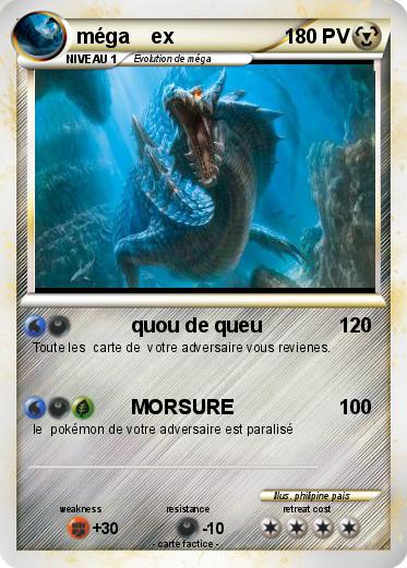 Pokemon méga    ex
