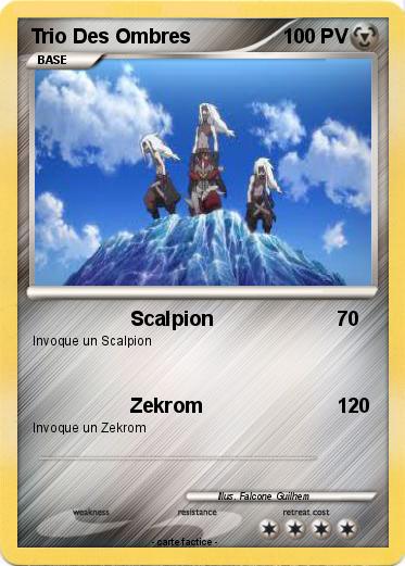 Pokemon Trio Des Ombres